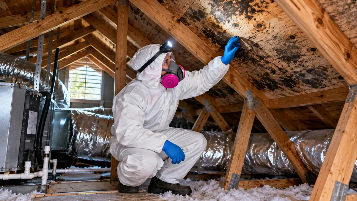 Attic Mold Removal in Golf