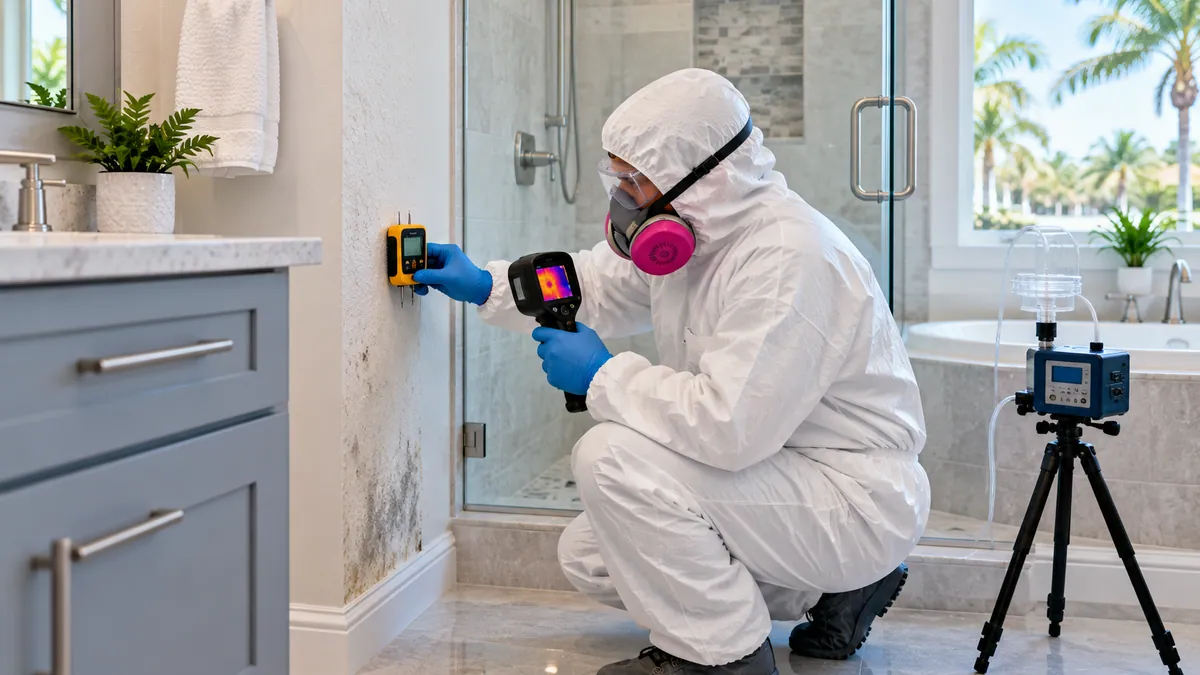 Mold Inspection and Testing in Golf